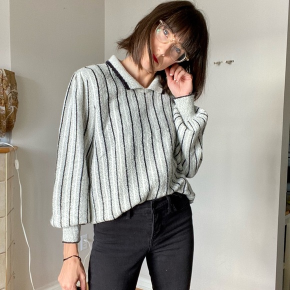 Vintage Striped Sweater - Picture 4 of 10